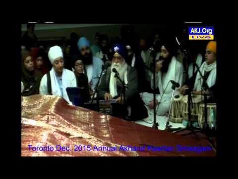 027 Toronto Dec. 2015 Friday Evening - Bh. Jasbir Singh Jee Ghorewah