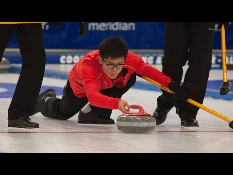 CURLING: KOR-CHN Men Pacific-Asia Curling Chps 2014 - HIGHLIGHTS