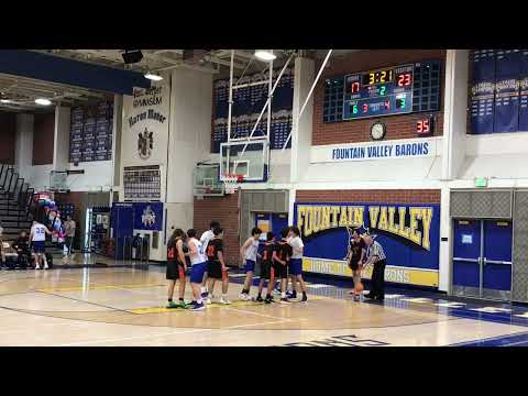 HB Oilers Basketball vs. Fountain Valley Barons @ FVHS - 2/3/22