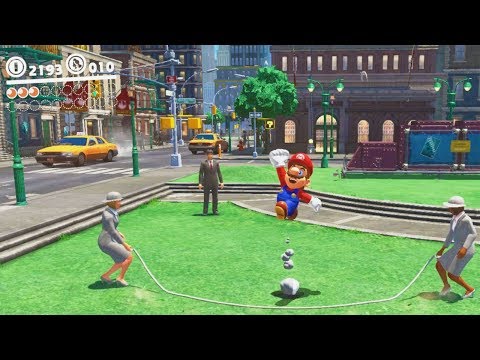 Super Mario Odyssey Gameplay Part 6 - Metro Kingdom (Nintendo Switch)