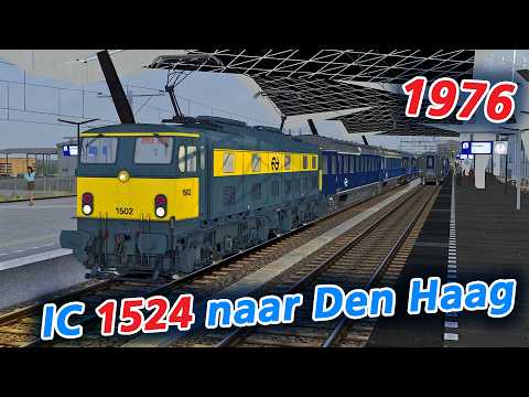 Train Simulator Classic 2024: NS 1502 as Intercity 1524 to Den Haag CS (1976)