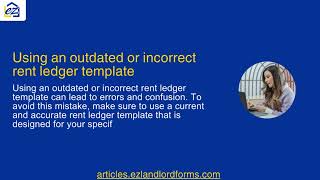 Common Rent Ledger Mistakes That Can Cost You Money