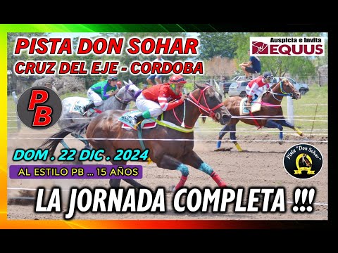 CARRERAS PISTA DON SOHAR - CRUZ DEL EJE, CORDOBA (22-12-2024)