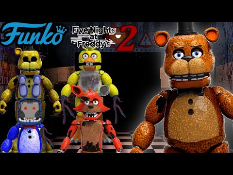 Funko FNaF 2 Withered Animatronics action figures ( CONCEPTS )