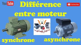 Différence entre moteur synchrone et asynchrone