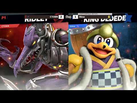 DDD 46 SSBU Losers Semis - CTOBN (Ridley) vs Hime (King Dedede)