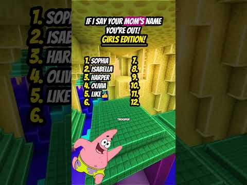 Guessing Game Challenge: If I Say Your Mom's Name, You're Out! 🚫👩‍👧 #shorts #funny #challenge