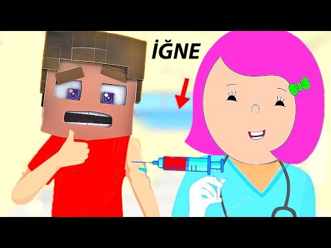 Fakir Aşı Oluyor !!! İbi İğne Yapıyor Minecraft 😭🤣