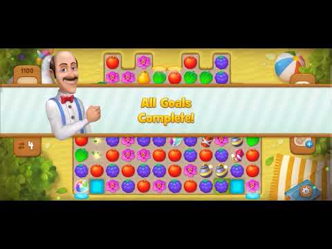 Playrix gardenscapes level 1100