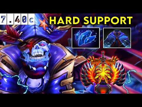 Lich Immortal Hard Support - Dota 2 Patch 7.40c  Pro Pub Gameplay