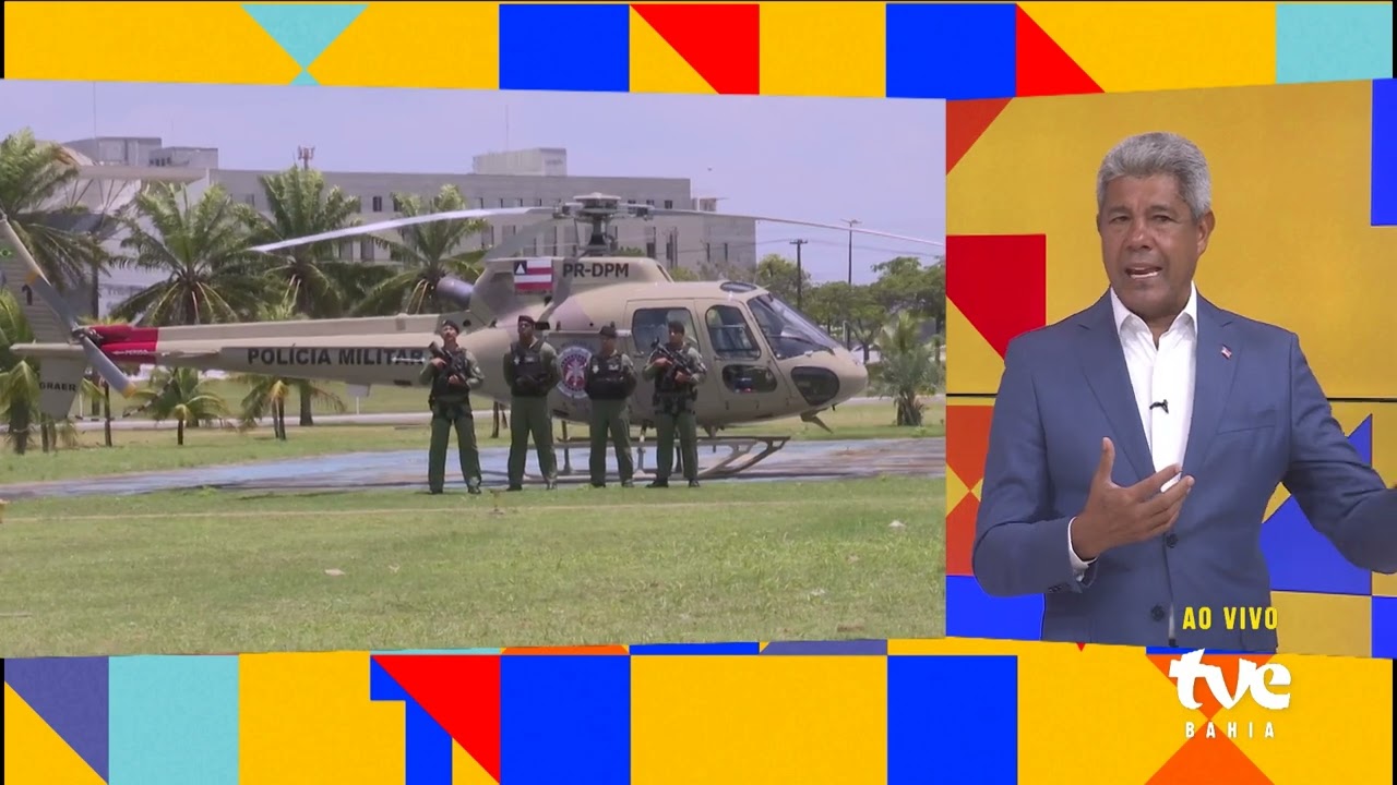 GOVERNADOR DA BAHIA FALA SOBRE SEGURANÇA NO ESTADO | TVE REVISTA 06/11/2024