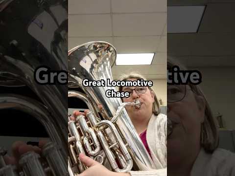 We will miss her! #band #banddirector #studentteacher #baritone #euphonium #greatlocomotivechase