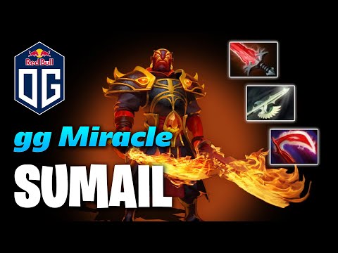 OG.SumaiL Ember Spirit - GG MIRACLE.. - Dota 2 Pro Gameplay [Watch & Learn]