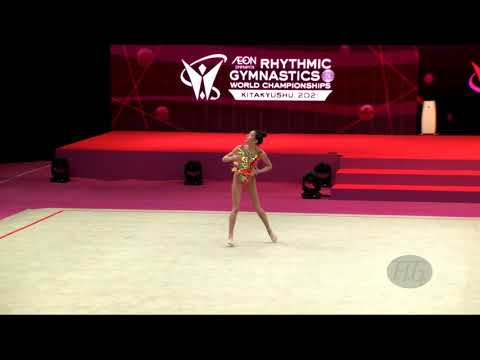 JAMIL Elisabeth (FIN) - 2021 Rhythmic Worlds, Kitakyushu (JPN) - Qualifications Ball