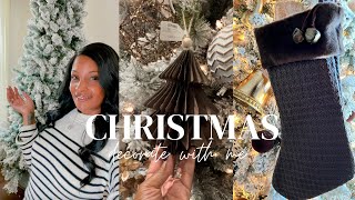 VLOG / CHRISTMAS DECORATE WITH ME / CHRISTMAS TREE DECORATING / CHRISTMAS 2023🎄