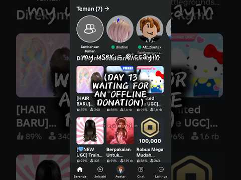 DAY 13 ON PLS DONATE🌷🎀 #roblox #freerobux #shorts #mm2 #plsdonate #dresstoimpress