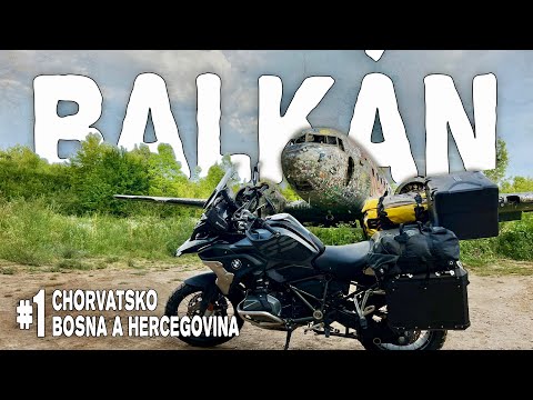 BALKÁN NA MOTORCE - Chorvatsko, Bosna (Željava, Štrbački buk, pohřebiště tanků, Šator, Ramsko) 1/3