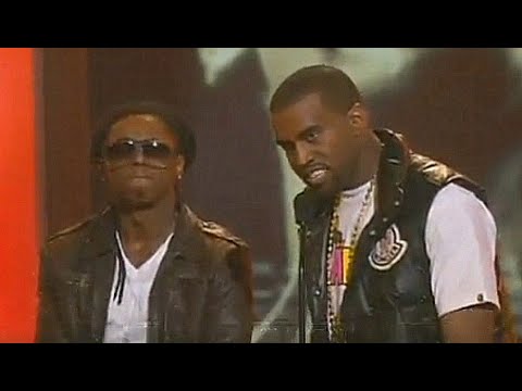 Kanye West wins BET Award 08 and brings Lil Wayne on stage