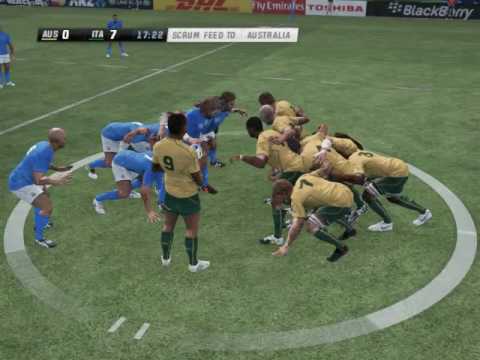 Virtual Rugby World Cup 2011 Ep #4 - Australia vs Italy