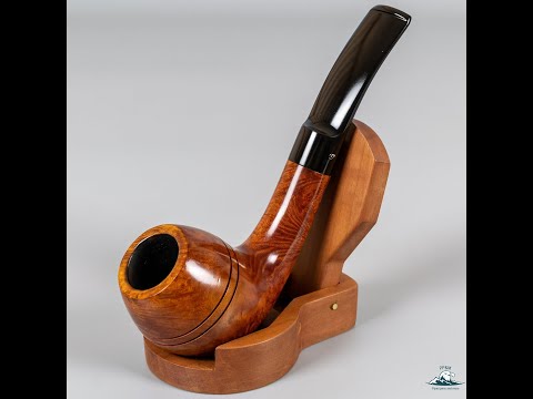 Georg Jensen Achat Smooth Bent Bulldog Saddle Stem (90) 9mm *SOLD*