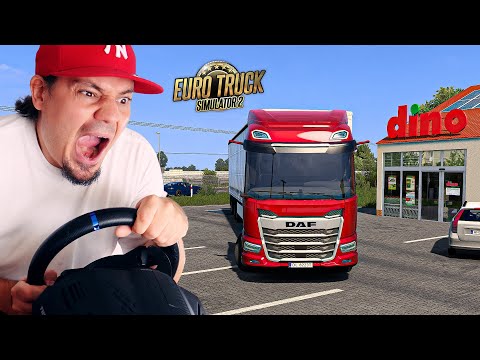 🚛 Zacząłem pracować DLA DINO! *na nowej, polskiej mapie* | Euro Truck Simulator 2