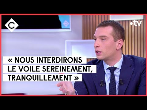Marine Le Pen : un voile sur la campagne, avec Jordan Bardella - C à vous - 15/04/2022