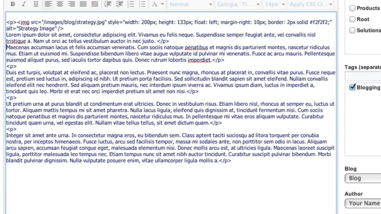 How To Modify Blog Layouts In Business Catalyst