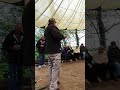 ECHO Company CIC Andrew Showing Us Different Ways To Light A Fire Including Some Special Potions