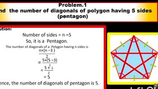 DIAGONALS OF POLYGONS - HOW