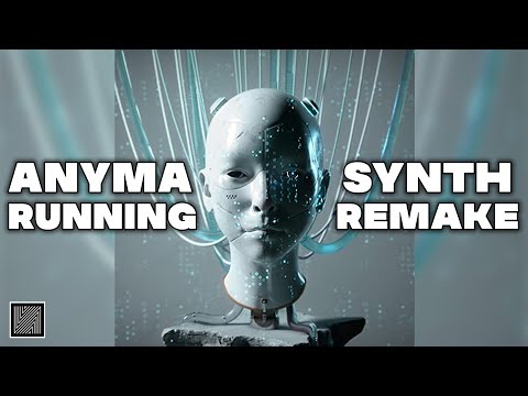 Easy way to make "Anyma - Running" Bass Stab #shorts