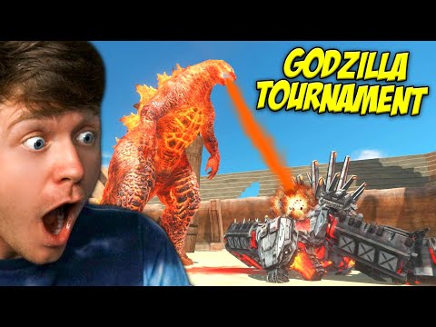 GODZILLA TOURNAMENT in ARBS! (Crazy)