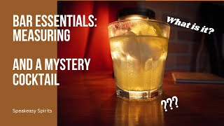 Home Bar Essentails and Mystery Drink