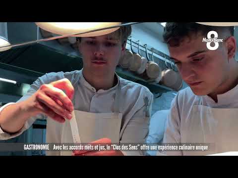 Avec les accords mets et jus, le "Clos des Sens" offre une expérience culinaire unique