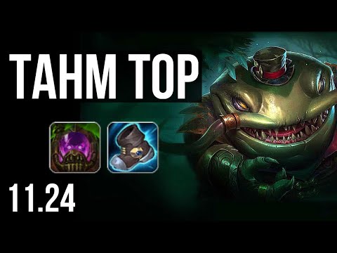 TAHM KENCH vs YONE (TOP) | 5/0/6, 700+ games | KR Diamond | 11.24