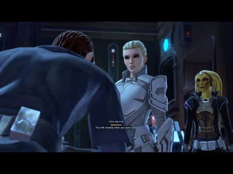 Sith Warrior Arrives on Dromund Kaas - Remastered Cutscene (SWTOR)