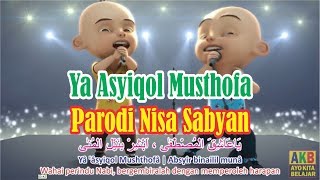 Ya 'Asyiqol Musthofa versi Upin Ipin, Parodi Nisa Sabyan, Lirik, Arti, Terjemah, Lagu Anak Muslim