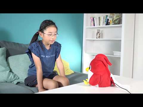 鳥形英会話ロボット：Wi-Fi〕 Charpy Chocolate チャーピー CH-2G CAI