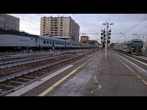 E464 271+5 MDVC+pilota 2 piani, TSR R3 031 Trenord - Milano Greco - 20/09/2019