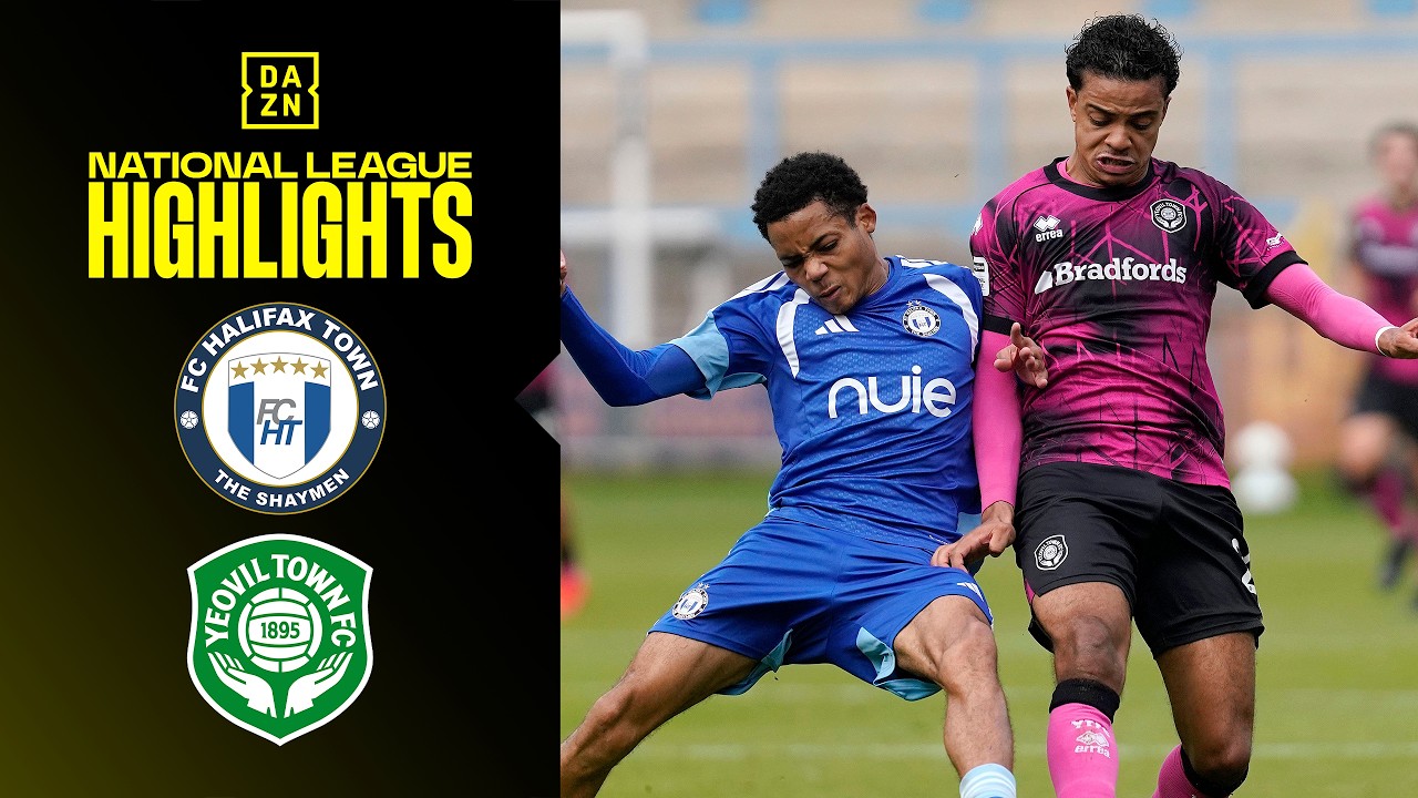 PERFECT FREE-KICK AND RED CARD 😳 | Halifax Town vs. Yeovil Town | National League HIGHLIGHTS