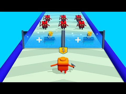 Merge NumberBlock Run 3D Max - Merge Battles Game Part 5