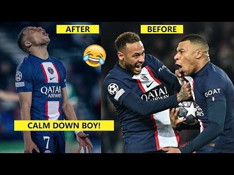 😂Mbappe Before & After Scoring Two Offside Goals vs Bayern Munich!