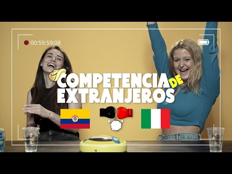 COLOMBIANA VS ITALIANA en "Competencias de Extranjeros"  #PANAMÁ