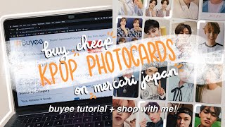 buying cheap kpop photocards using mercari japan! ✰ buyee tutorial + shop with me!