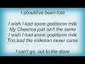 Anthrax - Milk (Ode To Billy) Lyrics