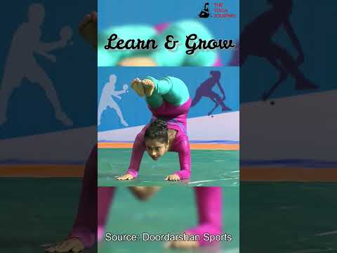 🧐Guess the Yogasana??🕉️🧘‍♀️ जबरदस्त Performance in National योग Competition 2022🕉️🧘‍♀️ #yoga #shorts