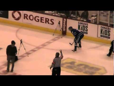 Vancouver Canucks Skills Comp - Jan 22, 2012.