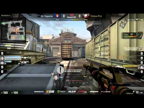 Virtus Pro vs  G2, map 1 train, MLG Columbus