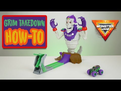 Monster Jam Grim Takedown Playset - Image 2
