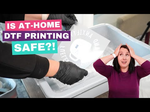 Is DTF Printing Safe? | Top Tips for Making At-Home DTF Printing Safer