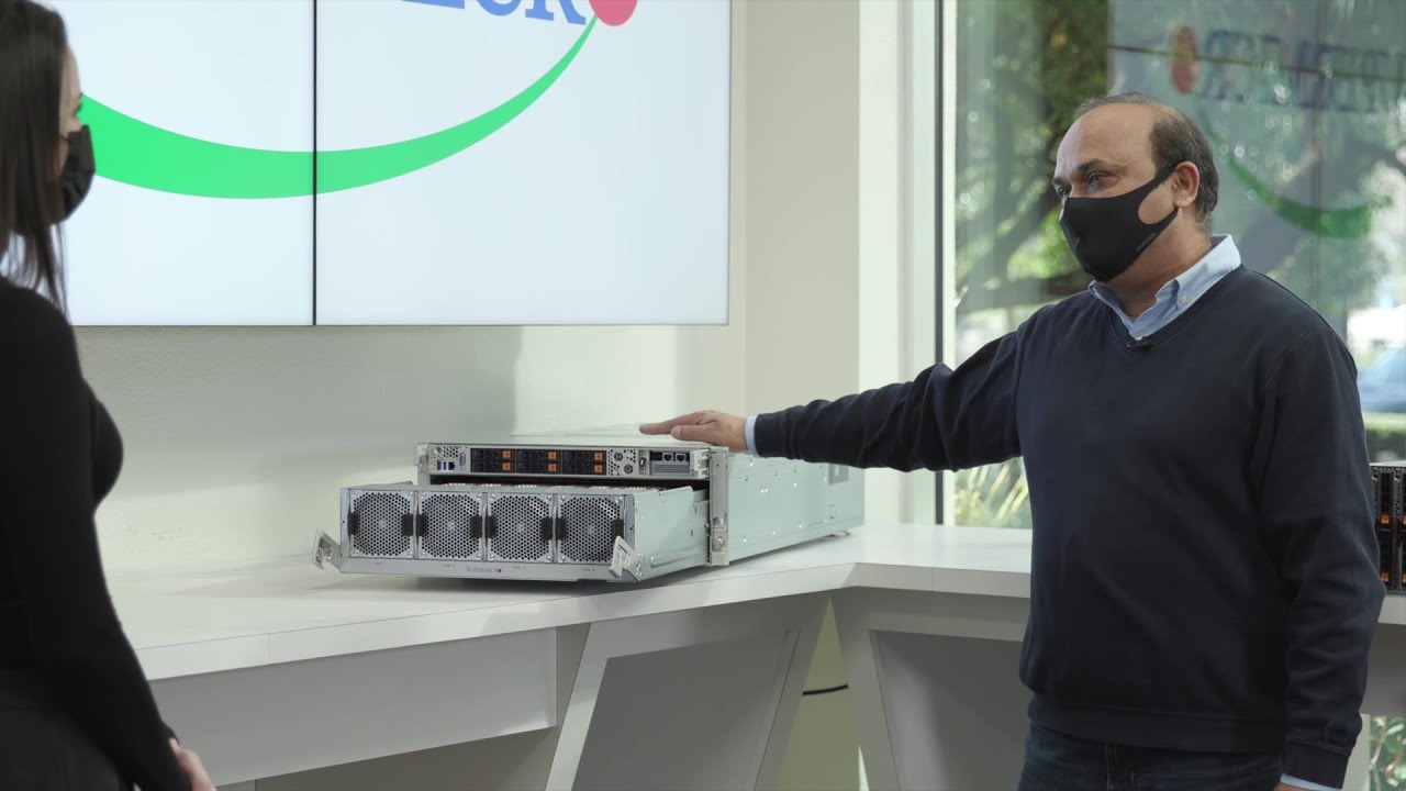 Miniatura: Vídeo – Supermicro : 5 petaFLOPS de rendimiento de IA en un único servidor de 4U